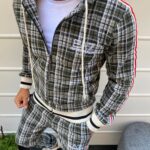 Мужской Костюм в клетку Армани Еа7