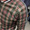 Куртка от спортивного костюма в клетку